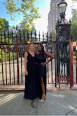 I was a bridesmaids in my friends wedding and worse this dress. Black, chic, classic and timeless. This dress photographs so well and is perfect to re wear for any event. - Lisa G.