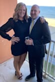 I got this dress for a wedding and I didn't try it on until a day or two before the wedding. It was a little tight in the chest section but if I would've gone up a size, the rest of it would've been too big so I feel like it fit perfect with a good side of spanks. I would definitely get this dress. I wore it all night, danced in it nonstop, it doesn't write up, it's great, I love everything about it. It irons out really well with steam. - Sarah B.