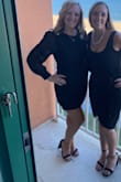 I got these shoes for a wedding and I haven't worn heels in probably over a year. I knew they were going to be uncomfortable, so I brought flats in my purse and after about an hour and a half of wearing them my feet were killing me. I had to size down because the reviews said that they ran large. I bought it 8 1/2 but I think I might've gone with an eight possibly I'm not sure. I would buy them again for a wedding, however, always bring a back up of flats because they are super high, but they made my legs look great! - Sarah B.