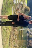 Wore to a wedding with tan sparkly heels. Got lots of compliments. Form fitting, but not skin tight, still could comfortably dance! The slight ruching of the material hid any imperfections and undergarment lines - Erin J.