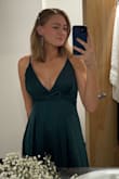 It's so cute!! It fit well overall, the bust was a little small but the waist fit perfectly and the length was just right! - Annaleigh N.