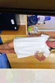 This dress was amazing hid all the bad spots as I say!! Light and Flowy - Amanda M.