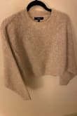 I like the sweater, it is very cozy, but more cropped than I expected. The sleeves are a good length. - Josie K.