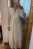 This dress would probably work best on a different body shape & larger bust, but I have more of a pear shape, so it didn't do anything for me. If you are going for more of a loose/boho look, then this would be a good option. The quality is a little less than what I expected, but if the dress just had a better fit then I probably would've kept it! - Ariel F.