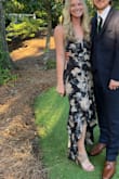 This dress was form fitting, sexy, and comfortable! I got so many compliments when I wore it to a wedding! Would recommend this dress, fits true to size. - Kimberly T.