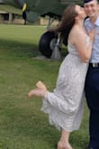 I wore this to my boyfriend's Air Force BMT graduation and it was perfect, even for how windy it was! I'm 5'3' and it was the perfect length, I would recommend a heel with this though if you're shorter like me so it doesn't get caught on anything. Very comfy dress, I was able to wear it all day, layer with it, and I can't wait to wear it again! I personally am very insecure about my stomach and the way it looks in clothing and this is the most confident I have EVER been in a dress. So, if you wanna look cute but don't have as much confidence like me, or you just love cute dresses like this, I 100% recommend this! - Anna J.