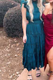 Wore this to a black tie optional wedding and got so many compliments! Such a beautiful dress and fits so well! - Sara B.