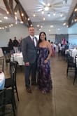 Dreas is just like pictured, for a strapless it held up so well, did not have any trouble throughout the  evening having to adjust constantly like others. I did have to have it hemmed due to me being short. - Magdalena Z.