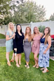 I love this outfit so much!! So versatile I can wear it anywhere. I've worn it to the fair casually or to a wedding rehearsal. It works for anything and is so cute. No need for a bra and it doesn't show sweat. Can't ask for more!! - Jamie W.