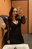 Love this dress, well made, fits really well true to size and the sleeve detail really makes it. The top is a little low cut and found myself fixing it a bunch due to bra showing, so would recommend either using tape or no bra in this one! - Cortney C.