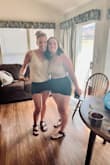 Shows nipples and sweat but I got it in both colors because it's super cute and so you just gotta find the right bra to pair with it. - Jamie W.