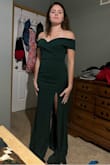 I was worried that the top of the dress would be too low but it's perfect. If you have a small chest like I do it looks really good. - Julia R.