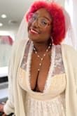 I loved this dress!! The other reviews were right that the bust area was not great if you don't have a really small chest. Boob tape will be your best friend. It was a really soft and pretty dress! - Victorea Q.