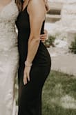 Wore this dress for a wedding and it was so comfortable! Got a lot of compliments. I could have ordered and XS for a tighter fit but overall it was very comfortable to wear for a whole day! - Kassidy K.