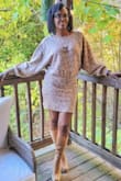 This dress was the absolute cutest piece that I've owned in a while. I was afraid that it was going to be too short but it fit perfectly. - Tonya E.