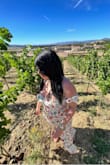 Dress is super cute, length is just right, I get it for my vacations in Napa Valley and it was the best election. I am 34 DD and size medium fits perfectly. - Lorenly V.