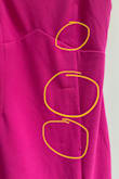 The dress is great and fit me perfect. I am a petite XS and I loved it. However, after one gentle wash, the dress threads came out and were pulled in multiple places. For the price, this is very disappointing. - Kristy W.