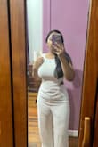 First and best purchase from Lulus! Will definitely be buying again! The sizing chart's recommendation is on point. The material is perfect and it looks so classy. Perfect for my graduation! 
Got my order on time too!

I'm just a little short so will have to cut the length but that's normal for all my clothes. - Divya D.