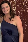 I LOVE, LOVE, LOVE this dress. I bought it to wear for my son's wedding. I felt absolutely beautiful in it. I received so many compliments. It was so soft and silky feeling. Very good quality. I didn't want to take it off at the end of the night. - Tiffany K.