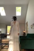 This dress is very flattering. No complaints - Madison N.