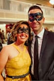 I'm not going to lie, I almost chickened out and didn't wear it. Yellow can be a scary color and I really had to push myself out of the black, burgundy, dark green comfort zone I usually live in. We had a formal/semi formal event to go to with a "Masquerade" theme so this was my chance to wear something that I maybe wouldn't normally wear. I'm so glad I did. I felt fabulous and received so many compliments. I styled it with black accessories and shoes. The fabric was really nice and soft, not itchy. It was a tad too long even with like a 3 inch heel. I would definitely get it hemmed if I wear it again. There isn't any built in support so I used boob tape from Amazon, keep that in mind if you have a larger chest. Would definitely recommend! - Lindsay F.