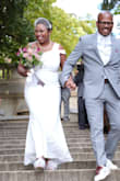 I wore this dress on my wedding day. I only had to get the hem altered. I felt beautiful in this dress. Perfect for a Simple Wedding in the park! - Trina H.