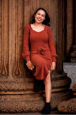 Wore this dress for a trip to SF and it was perfect! I got lots of compliments and it was very comfortable. The dress hugs in all the right places. - Jessica N.