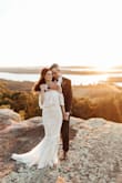 Once I saw this dress I new it was the one I wanted to wear at my wedding. It fit like a glove and I felt sexy and beautiful in it. I got TONS of compliments and it showed up so pretty in photos. Happy I chose this dress for my special day! - Laurie S.