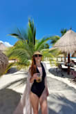 This is the only one piece suit I have ever liked on me. So happy I tried it. Fits great and is really flattering! - Laurie S.