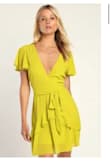 I loved the dress and how amazing it fits me. It fits true to size. - Olga Z.