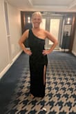 This dress is gorgeous! It's stretchy and comfortable too, which is a huge bonus for a gown! - Bekah I.