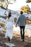 Fits true to size. Quality is good. I eloped in it! - Mary A.