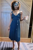 This dress is beautiful and fit perfectly. I wore it to a marriage masquerade-themed wedding and received ALL the compliments! - Danielle C.