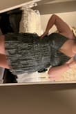 Fits true to size. It's always hard to find a dress that fits my bust, but this dress fits perfectly! - Mackenzie P.