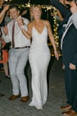 I wore this dress for my wedding reception and I got so many compliments. It so comfortable and stretchy. You can't go wrong with this dress being under $100. Felt like a million bucks in this dress. - Stephanie T.