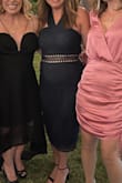 This is the first time I have ordered a dress online, I wore it to an evening formal event. It is a beautiful dress and I received many compliments on how it looked on me. High-quality materials and the lace fabric gives it a nice detail.
It flatters the figure, hides the tummy! - Dana G.