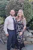 I went to a family wedding everyone had to wear tan or navy colors. This dress had both! It is absolutely beautiful in person! I got so many compliments at the wedding and also on my social media asking where it was from. It's TTS it's very comfortable to wear and dance all night in. I'm going to order all the other colors as well! - Brittany C.