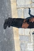 I love love these boots, fit perfectly. The size, it's very comfortable and I must I would buy it again, in a different color of course. Love it - Althea W.