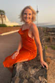 This dress is gorgeous in person. So comfortable and I felt so chic wearing it. - Carolyn B.