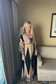 Love the dress, many compliments, glad I bought it.  Just one piece of info, fits perfectly in bust, length and hips but a "tad" tight at the band below chest. However, I wouldn't let that stop you from buying. - Janet O.