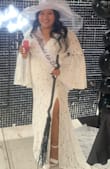 Absolutely loved this dress!! Ordered it for my bridal shower and it was exactly what I wanted, slightly long on myself I'm 5'2" but the slit helped move it to the side and it was perfect! Was able to dance move around and felt absolutely beautiful in it! Already looking for another event to wear it to :D - Ana T.