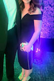 Flattering dress! It fit perfectly and I never worried about it slipping down. Fasuonable and well crafted! - Megan H.