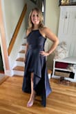 I wore this to a black tie wedding and got so many compliments! Felt gorgeous! The top gives enough support no bra is needed. - Noelle P.