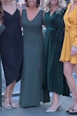 Absolutely loved this dress!! Fit perfect and was very flattering. I showed up and a friend of my had on the same dress on Green! Would highly recommend - Alayna M.