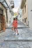 I wore this dress on vacation. It is so cute and easy for a day time dress or can wear at night to dress it up! - Morgan J.