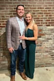 I ordered this for my brother-in-law's rehearsal dinner, and it was the perfect choice! It fit great and was super comfy material. I loved the deep V , and it stayed up just fine on a small chested gal like myself. i would highly recommend this jumpsuit! - Sars R.