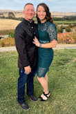 It was very cute and comfortable! I got a lot of compliments! The only issue I had is since I'm tall and have hips and a butt the undershirt kept riding up. Other than that the Large fit great if anything I had some room in it. I always in between a medium and large but went with large in this one. - Amber B.