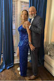 This dress fits true to size! It was comfortable and well made. No alterations were required and was the perfect length with my 4 inch heels! - JILLMARIE S.