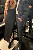 Worked great for a black tie event and was super comfy all night! Was a little long so I had to get it hemmed. Size small fit perfect. - Rachel R.