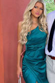 Cute!! Ordered in black and green and liked green better. Def needs to be steamed better than I did in this pic lol - Layne G.